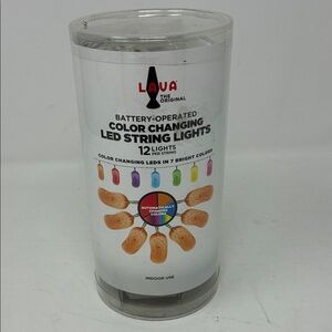 Lava Flip Flop-Shaped String Lights